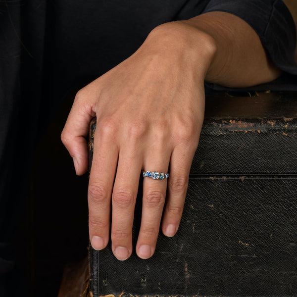 Water deals sapphire ring