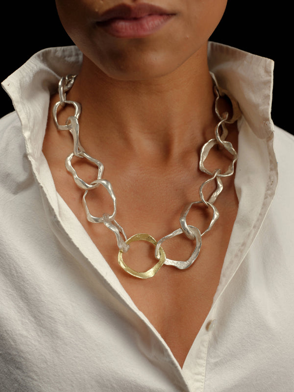 Rock Drawing Necklace