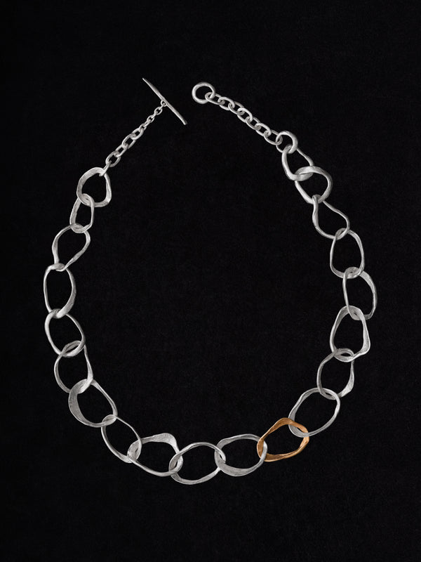 Stone Drawing Necklace