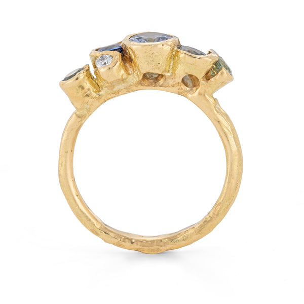 Ocean discount blue ring