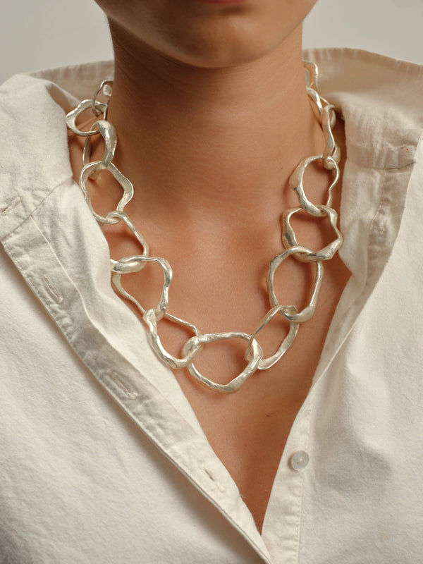 Rock Drawing Necklace