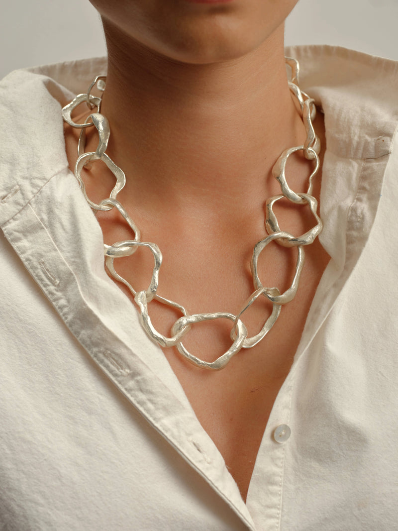 Rock Drawing Necklace