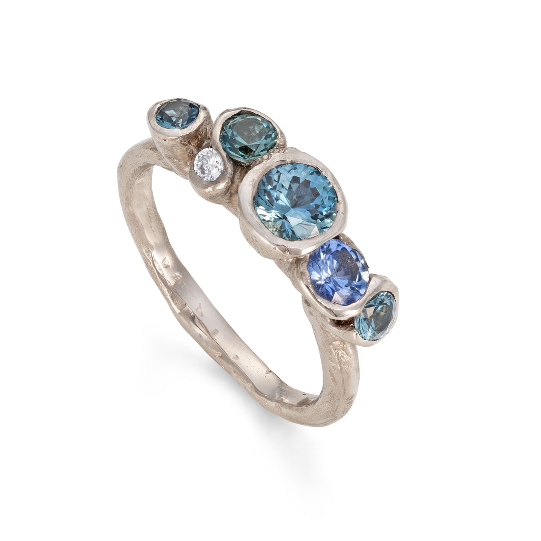 Cold Water Sapphire Nori Ring