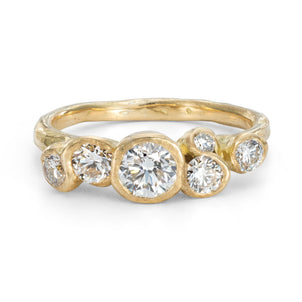 Crest White Diamond Nori Ring