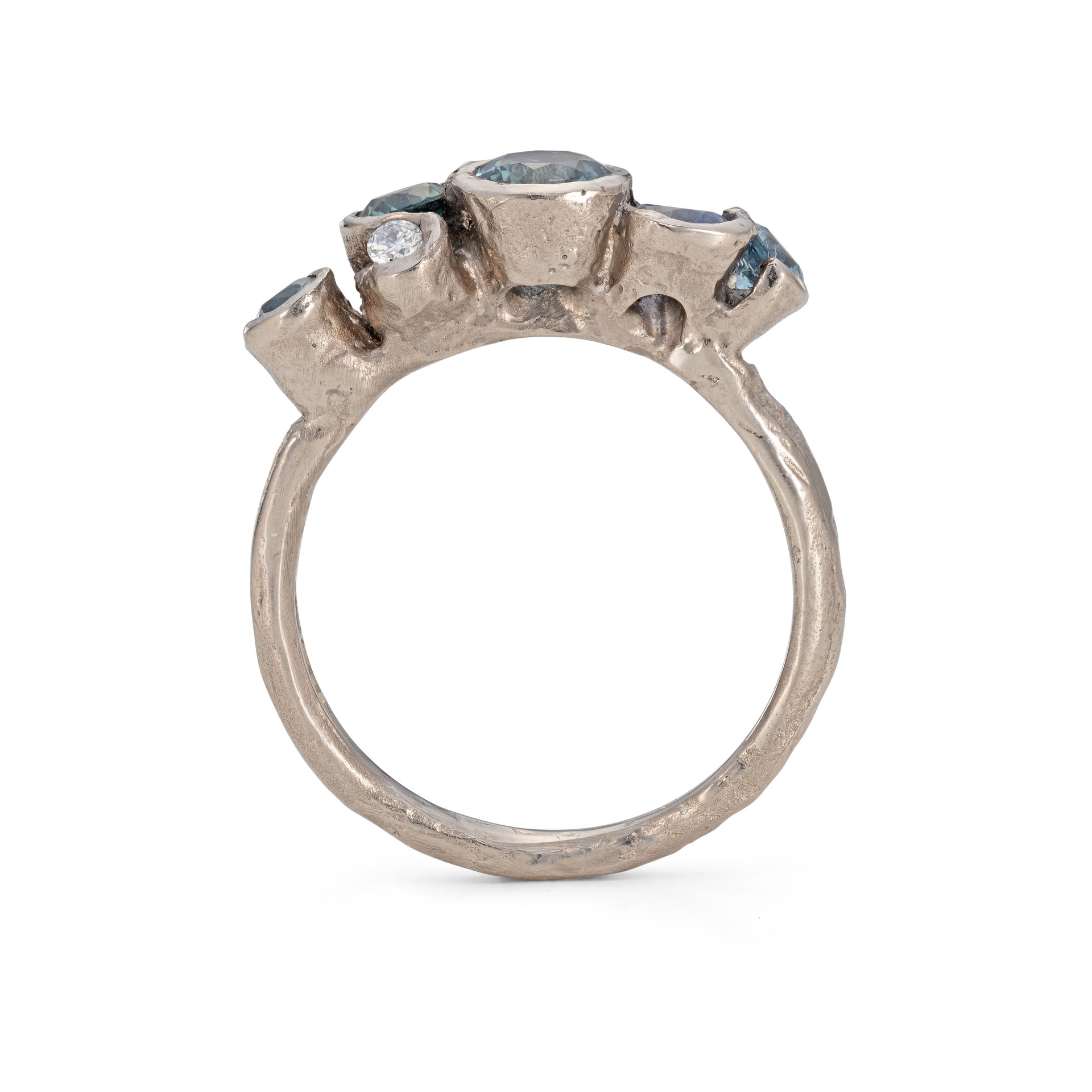 Cold Water Sapphire Nori Ring