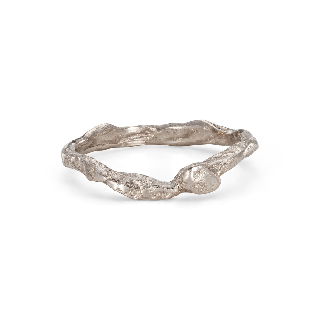 Adakite East Band 18ct White Gold