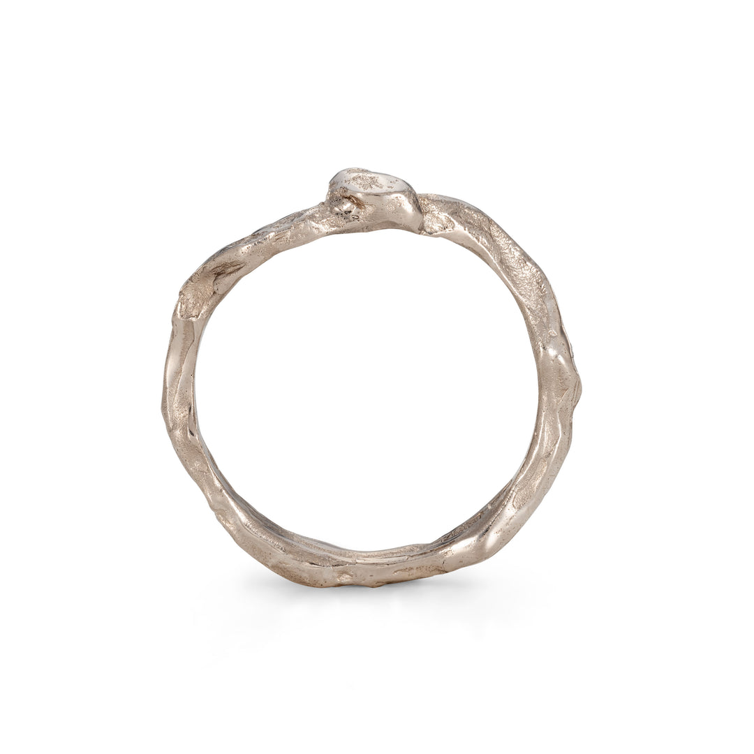 Adakite East Band 18ct White Gold