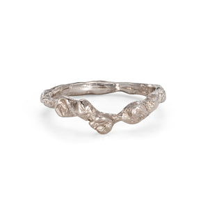 Adakite West Band 18ct White Gold