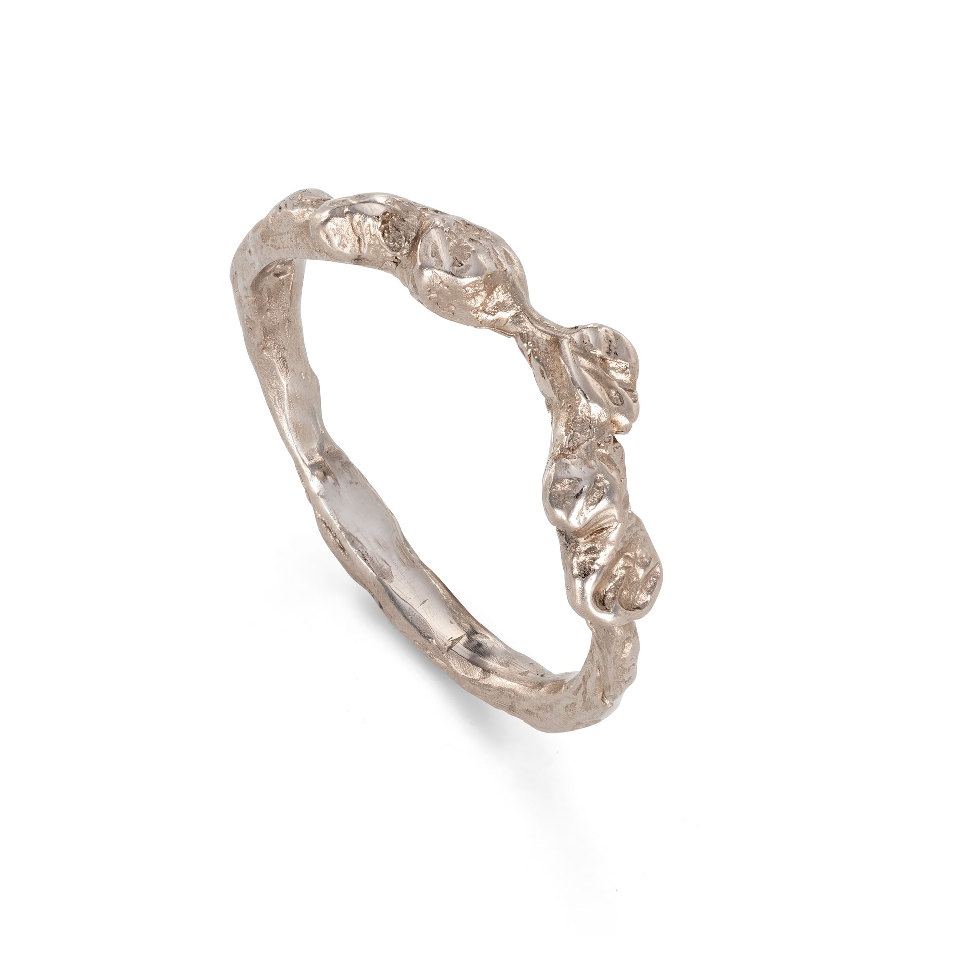 Adakite West Band 18ct White Gold