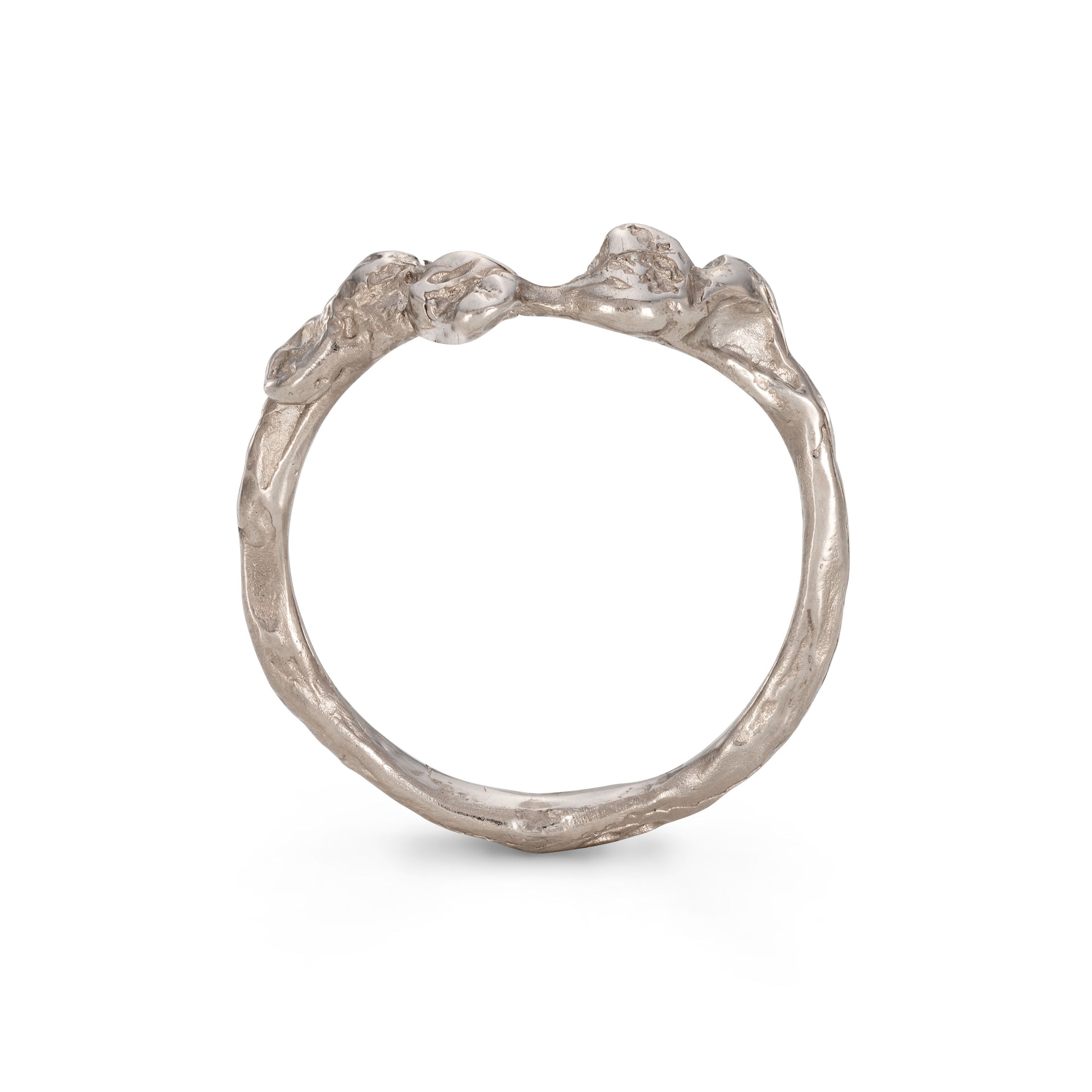 Adakite West Band 18ct White Gold