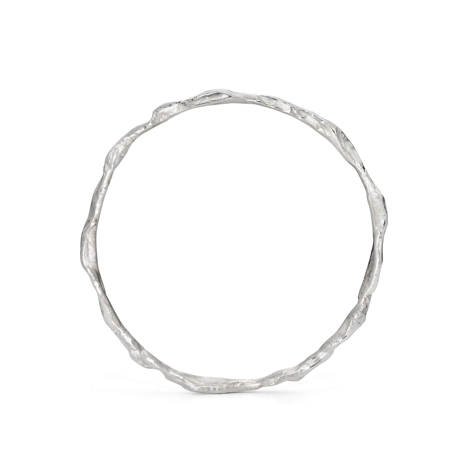 Craggy Bangle by Emily Nixon in sea worn style