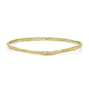 Ripple Fine Bangle 18ct Gold