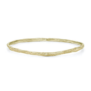 Ripple Fine Bangle 9ct Gold