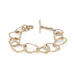 Stone Drawing Bracelet 9ct Gold