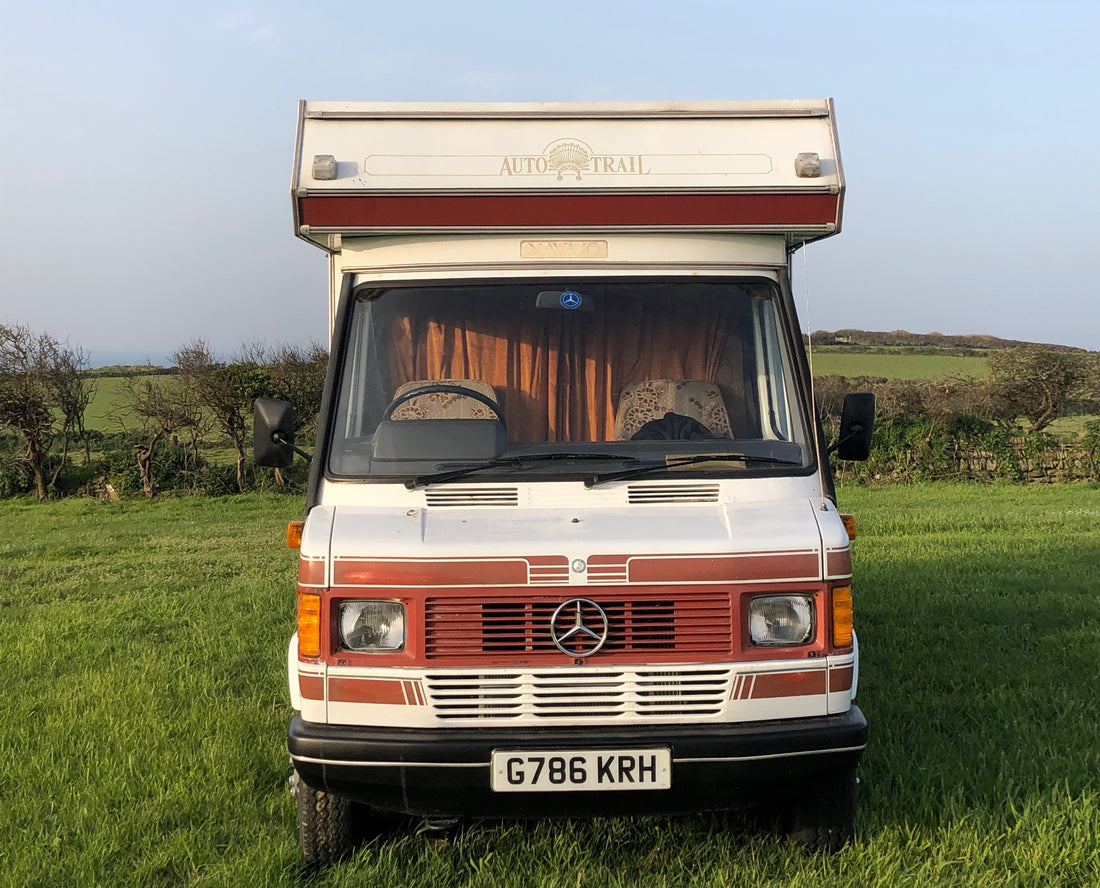 Exploring the Cornish Coast in my van.