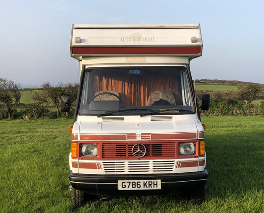 Exploring the Cornish Coast in my van.