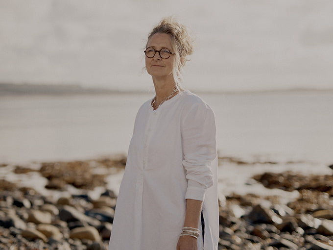 Emily Nixon Jewellery; Rock Drawing Necklace