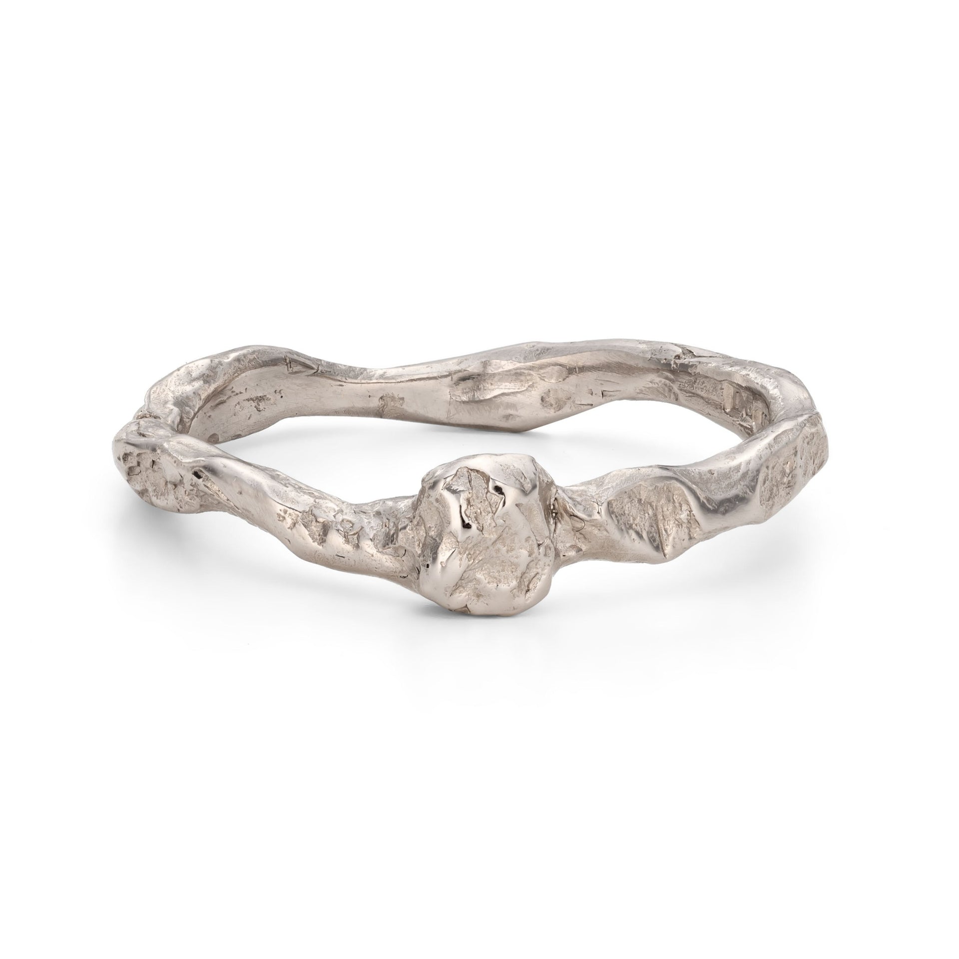 Adakite North Band 18ct White Gold