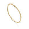 Craggy Bangle 9ct Gold