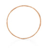 Ripple Bangle 9ct Rose Gold