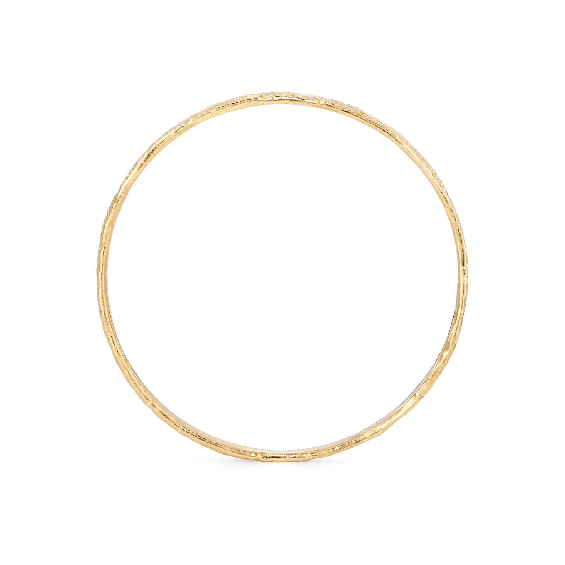 Urchin Bangle 18ct Gold