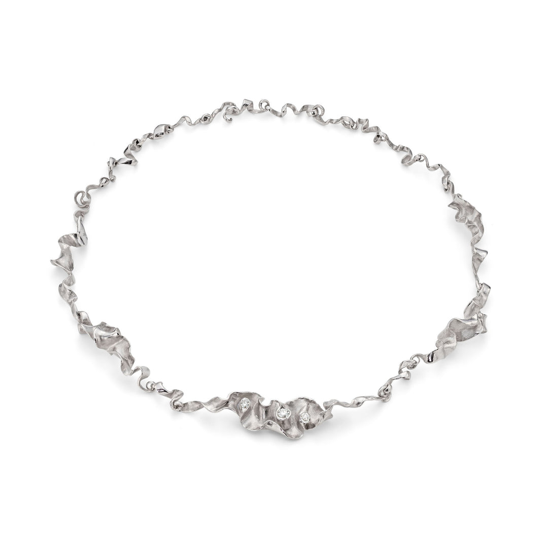 Bespoke Platinum Diamond Necklace