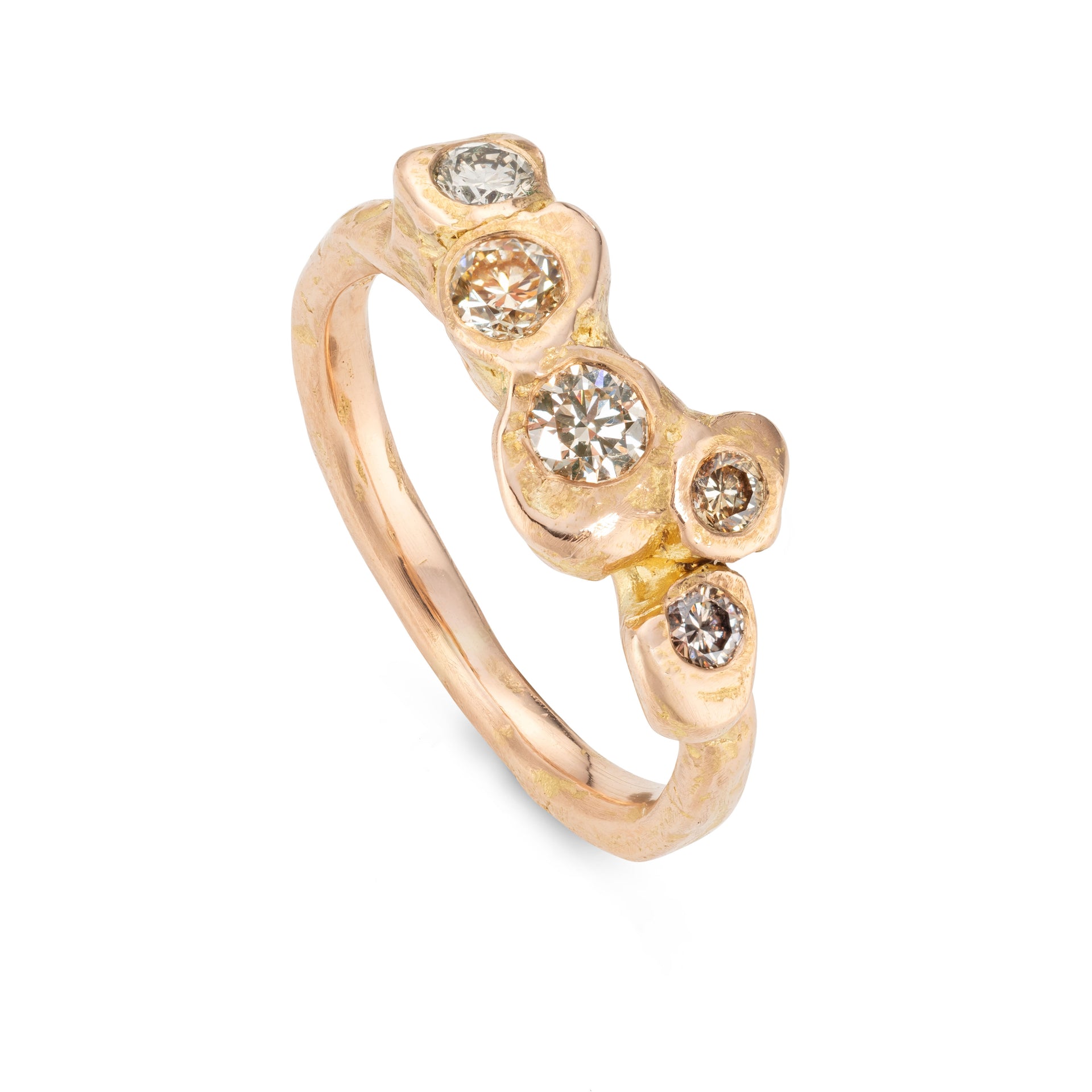 Rosy Shallows Ring Size R 1/2
