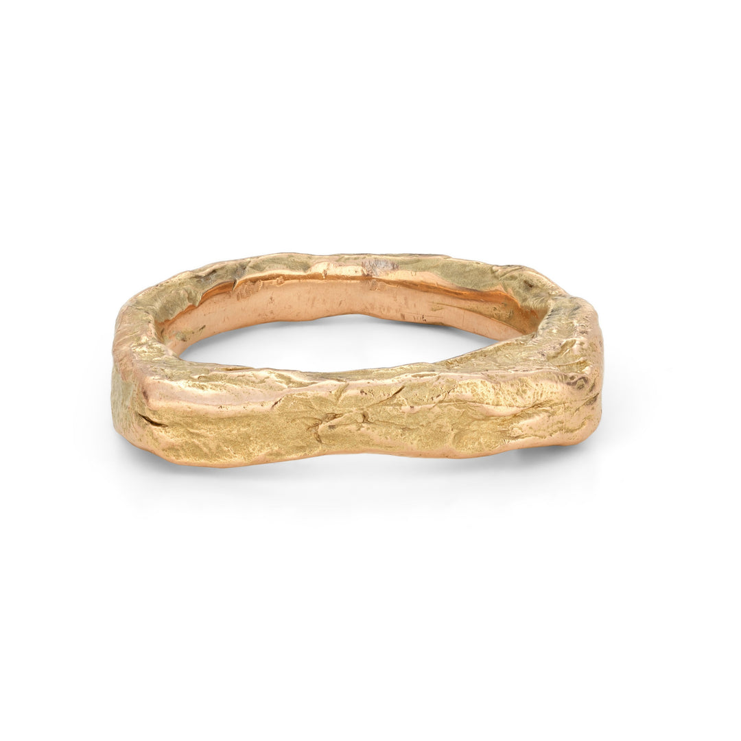 Craggy Rock Ring 9ct Gold