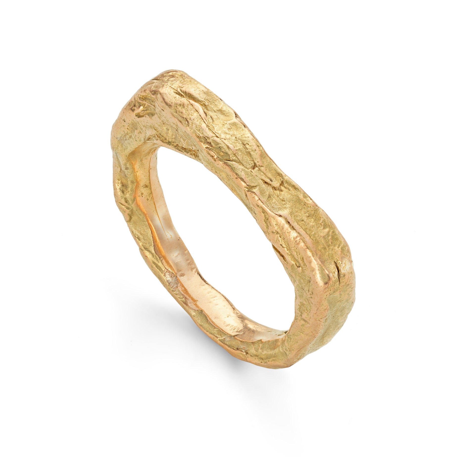Craggy Rock Ring 9ct Gold
