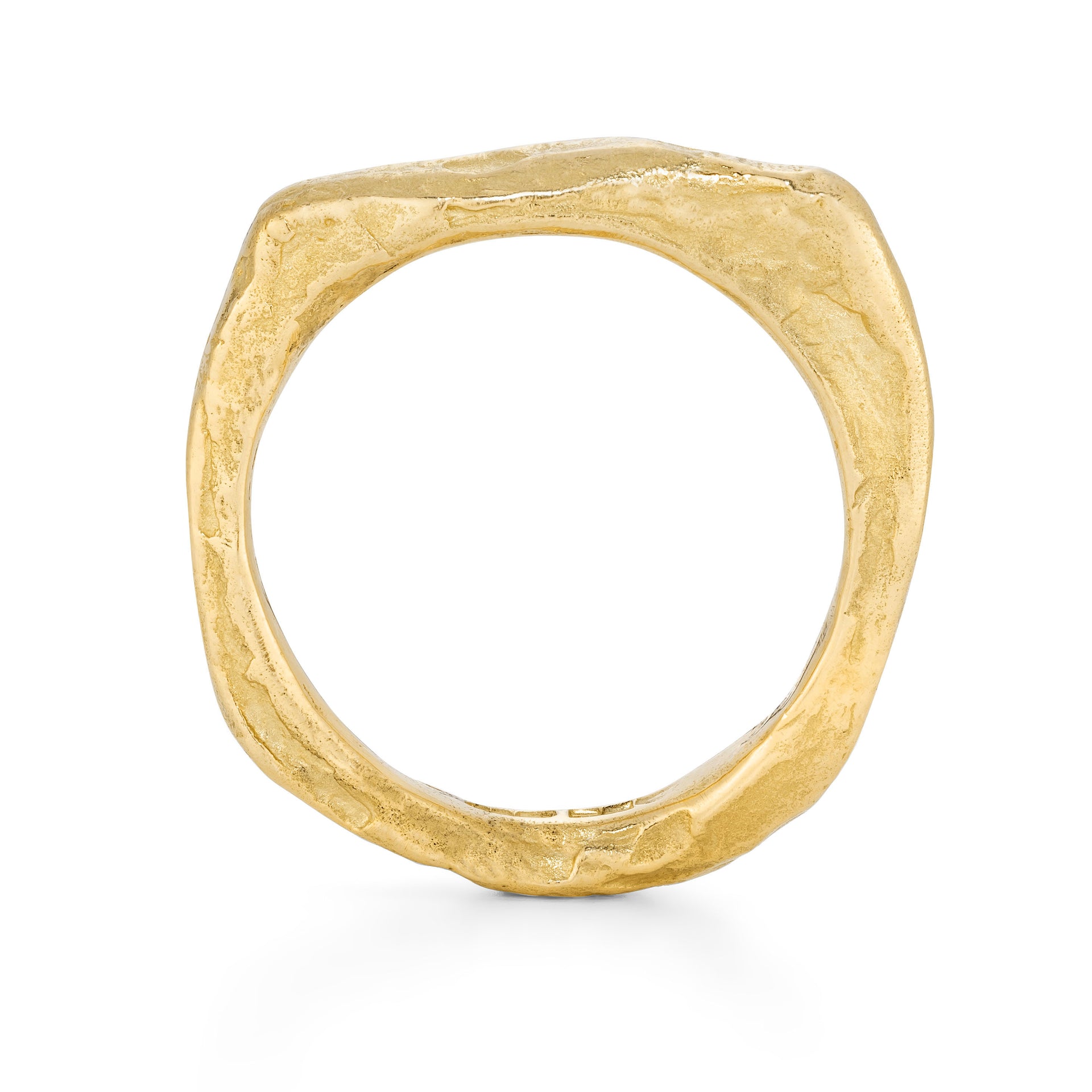 Craggy Rock Ring 18ct Gold