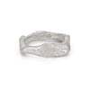 Original Granite Square Ring Silver Size N