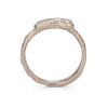 Signet Men-Amber Ring 18ct White Gold