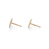 Pressed Nugget Studs 9ct Gold