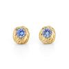 Ocean Sapphire Nugget Studs