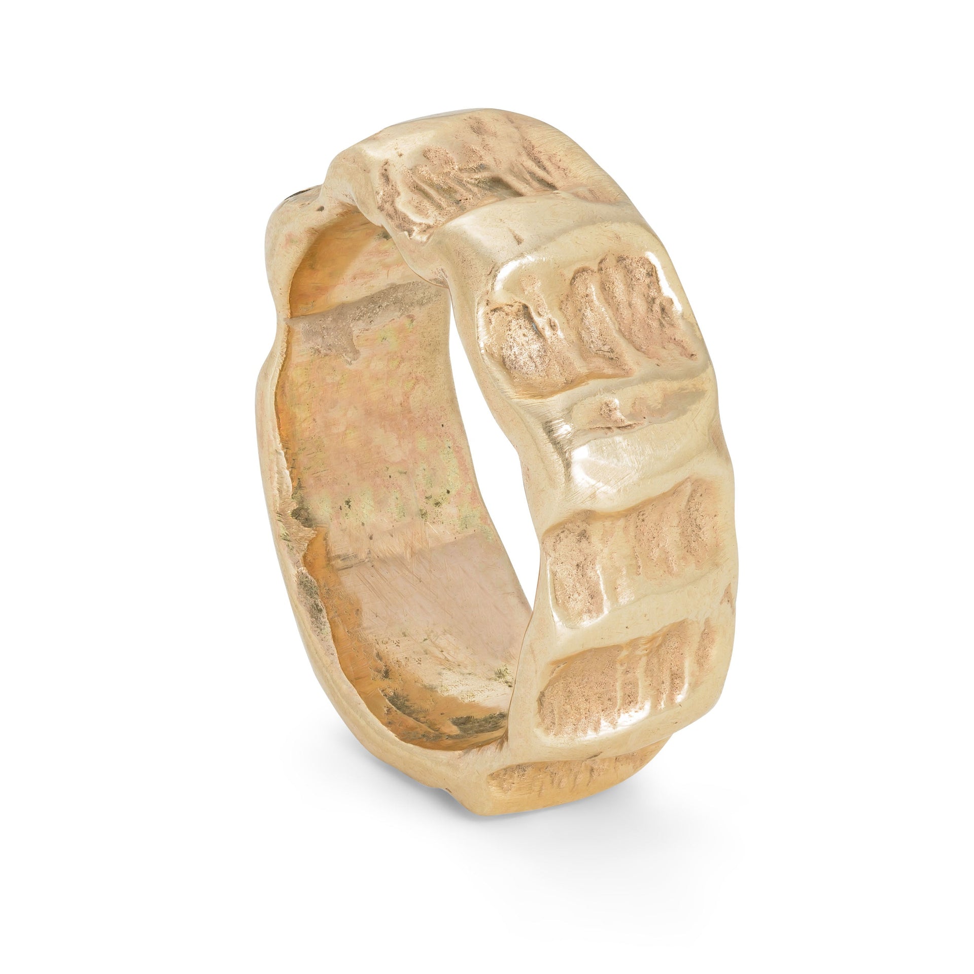Cockle Heavy 9ct Gold Size L
