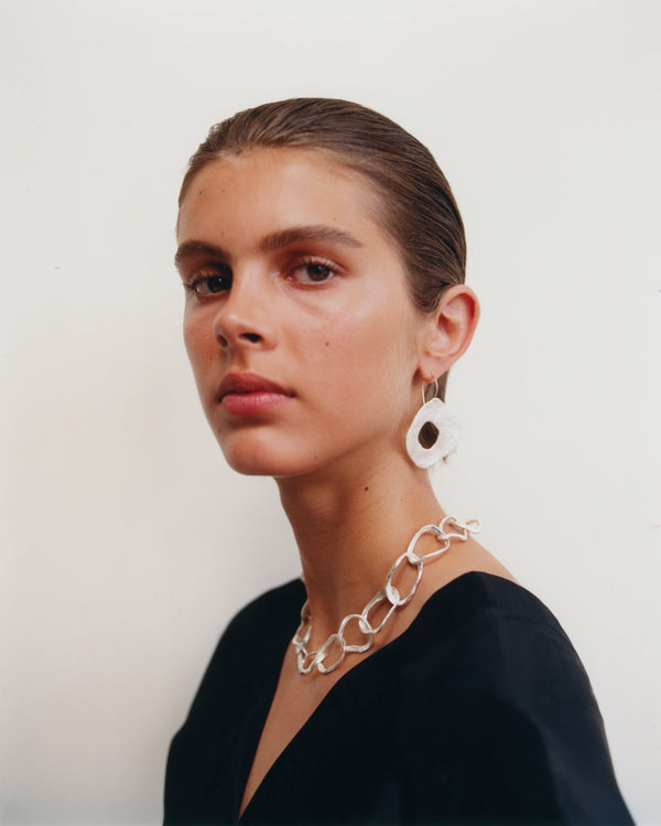 Stone Drawing Necklace