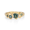 Teal Fragment Ring