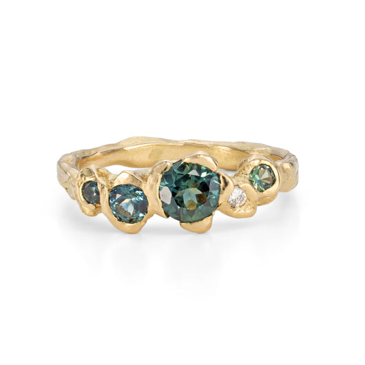 Teal Fragment Ring
