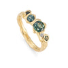 Teal Fragment Ring