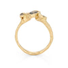 Cognac Diamond Adakite East Ring
