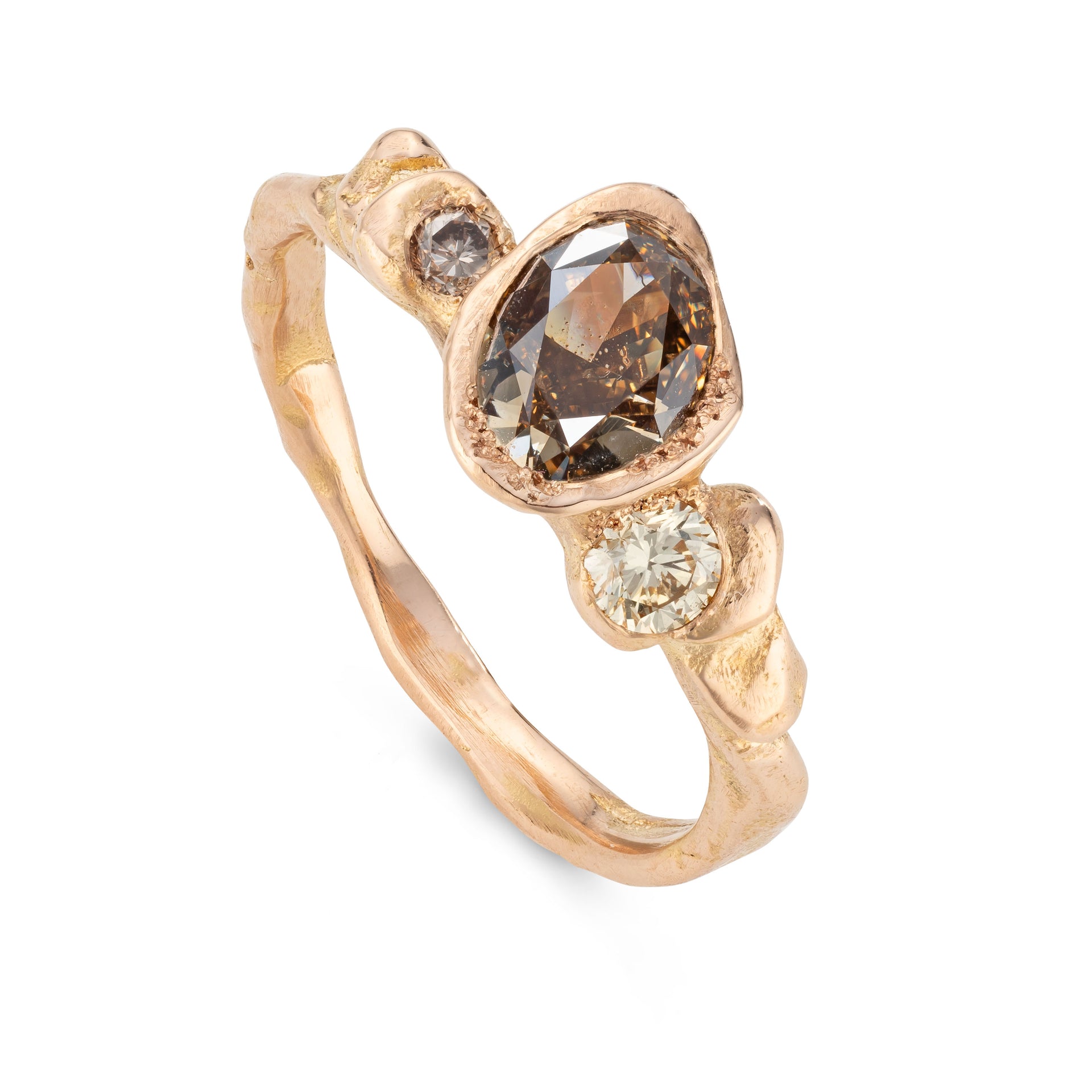 Cognac Diamond Adakite North Ring