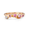 Rosy Thrift Palmata Ring
