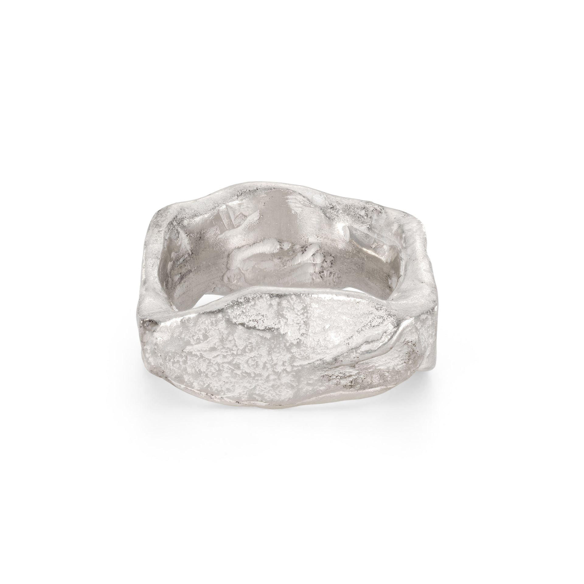 Granite Tor Ring Silver