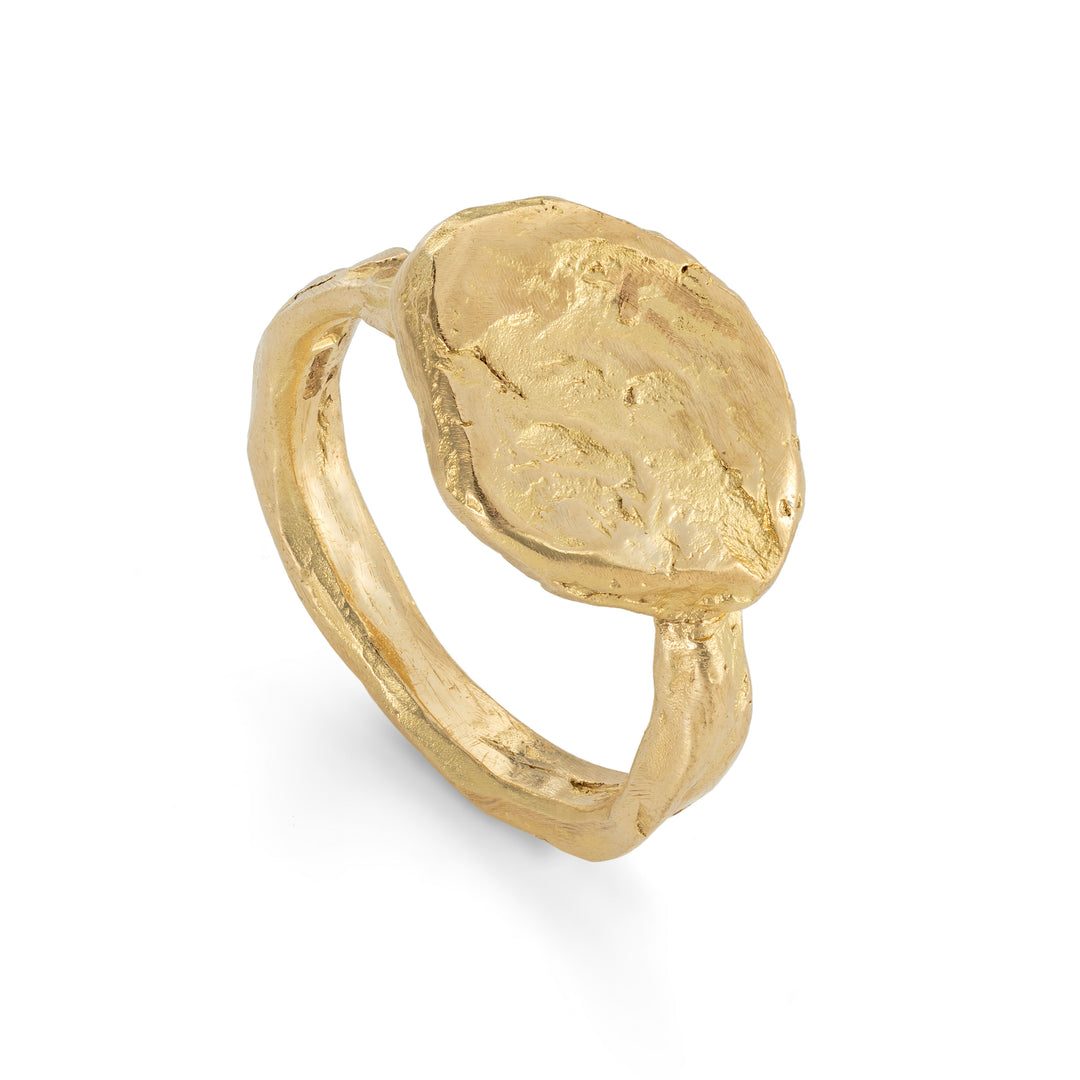 Menhir Signet Ring 18ct gold