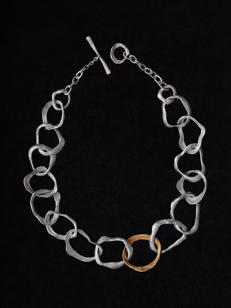 Rock Drawing Necklace