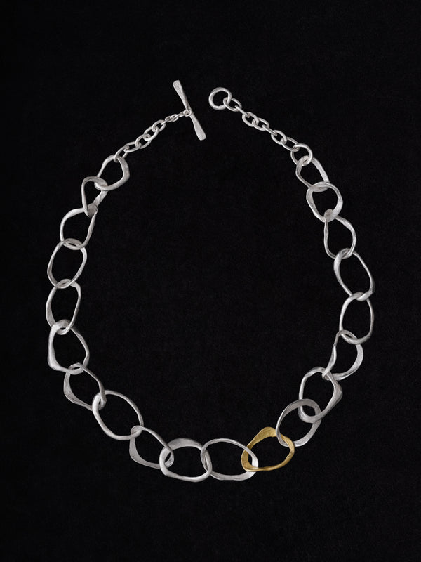 Stone Drawing Necklace