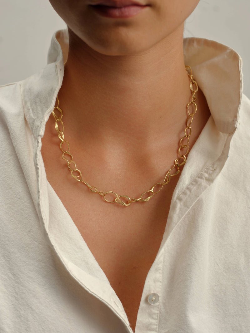 Pebble Drawing Necklace