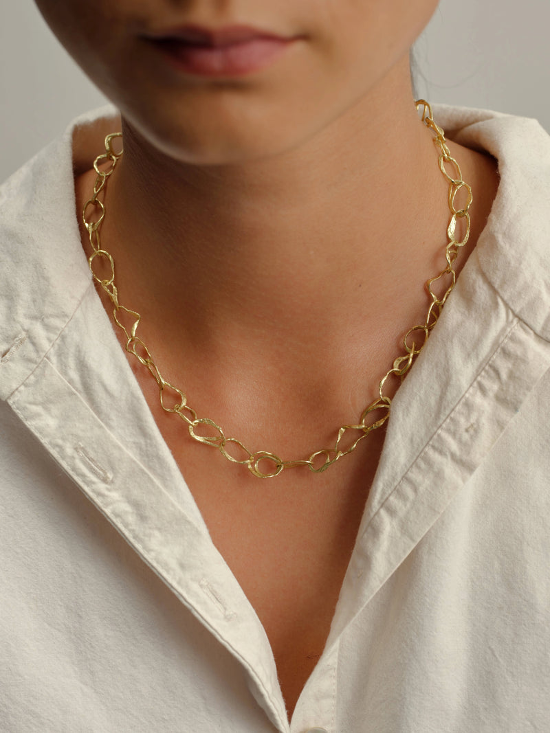 Pebble Drawing Necklace