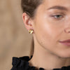 Wave Studs 18ct Gold