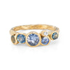 Ocean Blue Sapphire Nori Ring